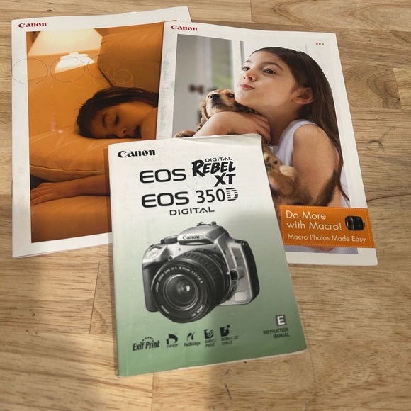 Canon EOS Digital Rebel XT 28-105mm Digital bundle with 3 lenses & bag - Picture 9 of 16